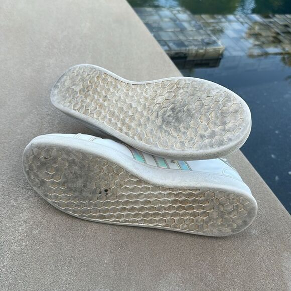 Adidas Grand Court Sneakers Iridescent men’s unisex size 6 Gym Casual - Picture 6 of 8